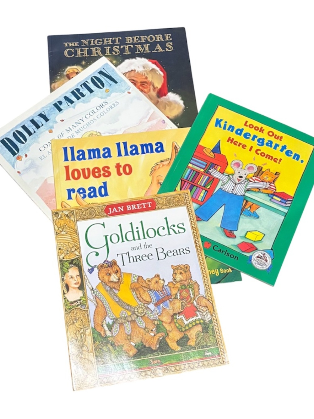 5 DOLLY PARTON’S IMAGINATION LIBRARY BOOKS